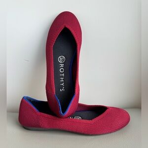 Rothy's The Flat in Red Cherry